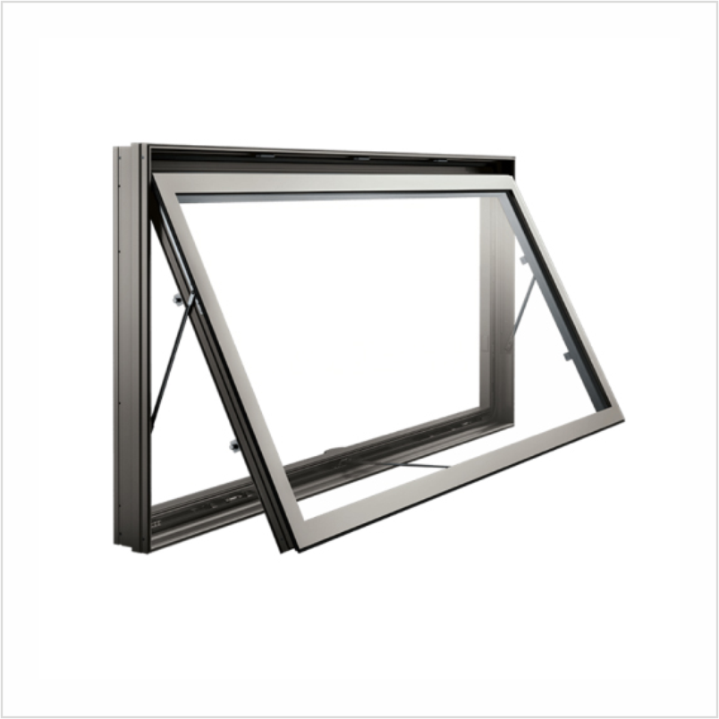 Steel awning window