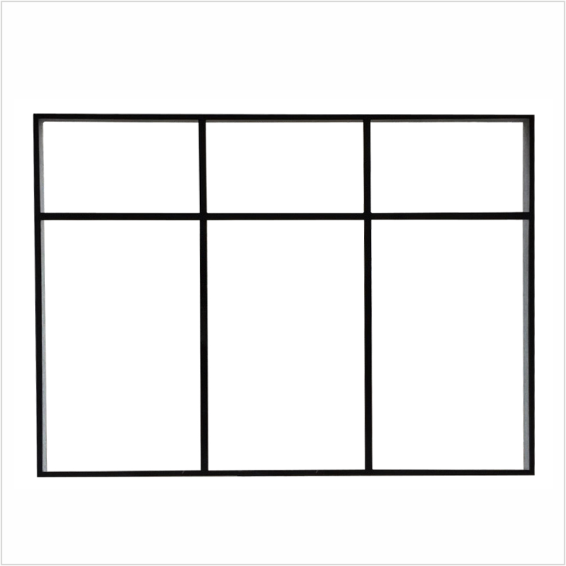 Steel fixed window